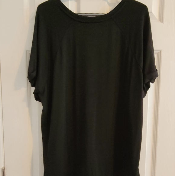 Raglan mixed media top - Picture 2 of 5